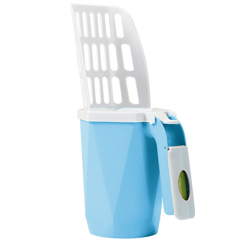 Litter Scoop with Bag-Roll Holder