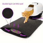 Double-Layer Cat Litter Mat