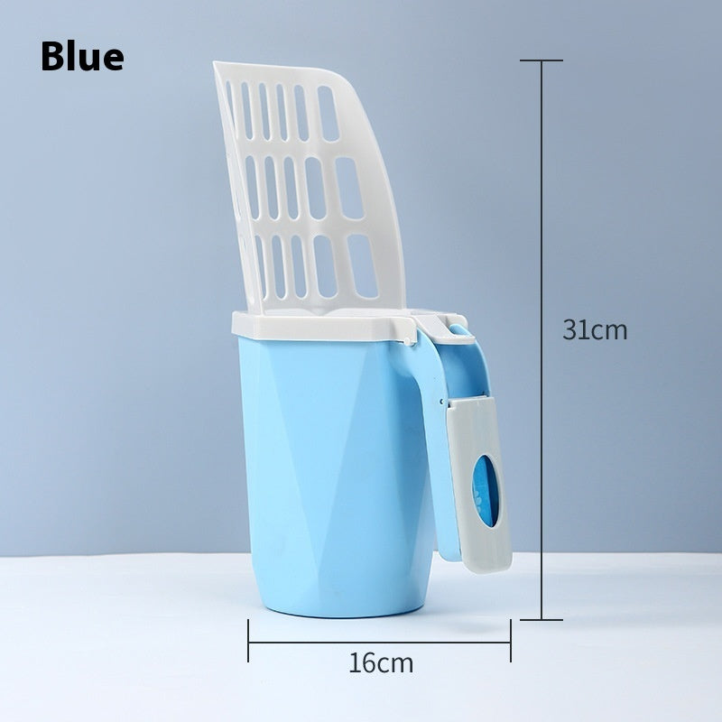 Litter Scoop with Bag-Roll Holder