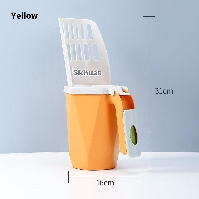 Litter Scoop with Bag-Roll Holder