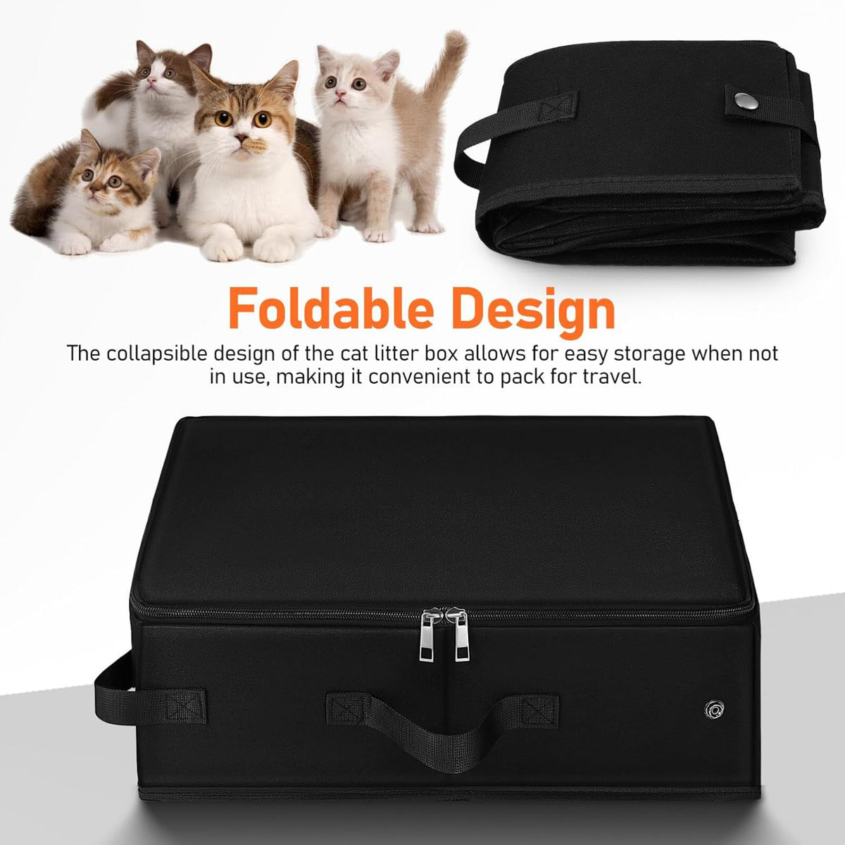 Foldable Fabric Litter Box