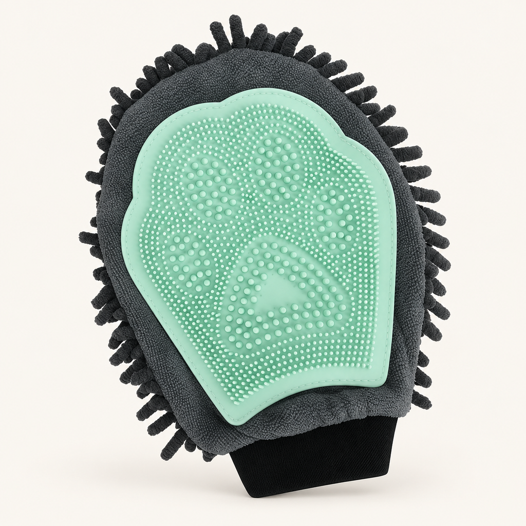 Double-Sided Pet Bathing Mitt