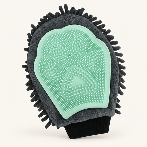 Double-Sided Pet Bathing Mitt