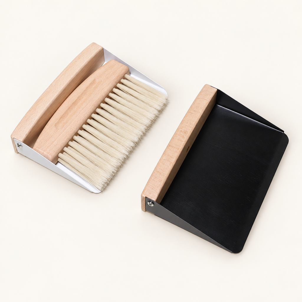Compact Litter-Area Brush and Pan