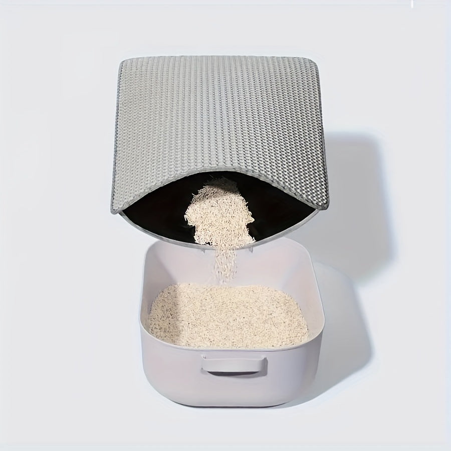 Double-Layer Cat Litter Mat