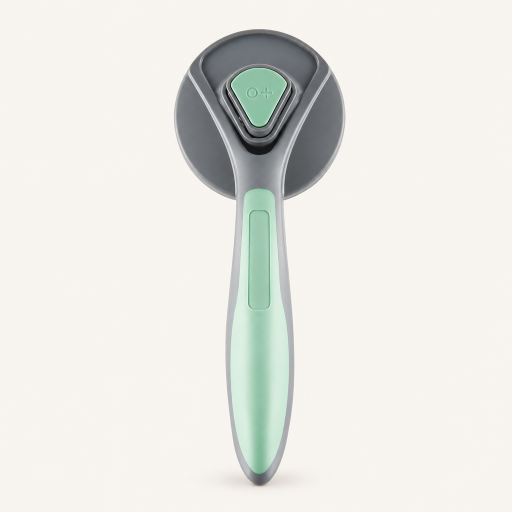 Self-Cleaning Slicker Brush