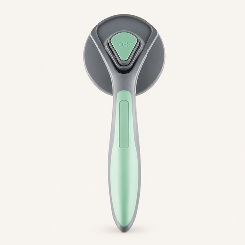 Self-Cleaning Slicker Brush